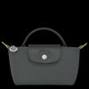 Graphite Le Pliage Green Pouch with handle